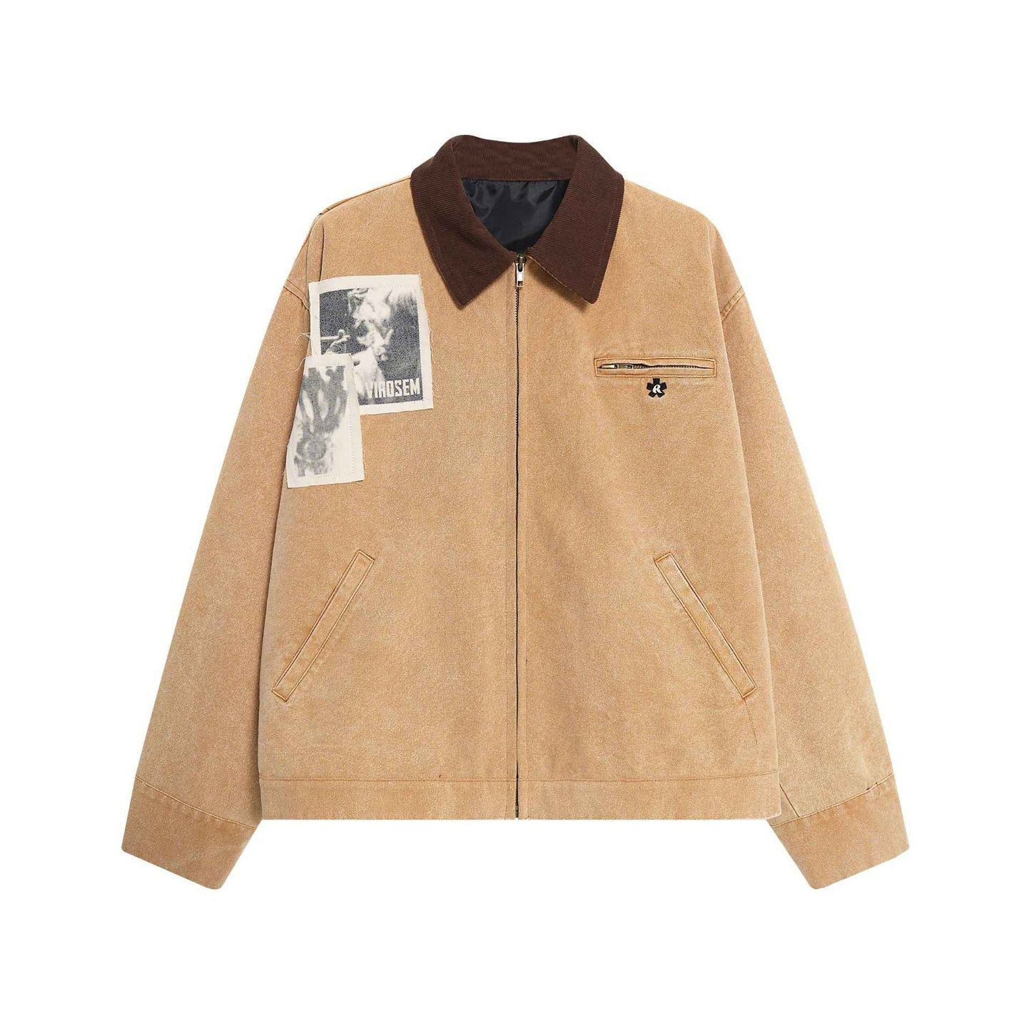 American Retro Loose Jacket For Men And Women MuddyStock