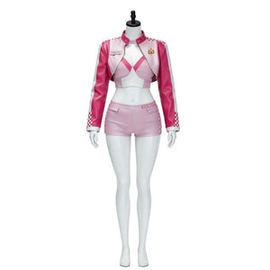 Princess Peach Cosplay Costume For Women Pink