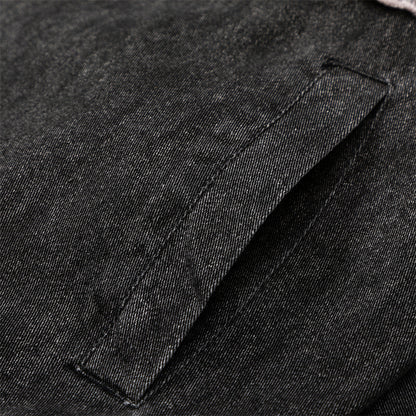 European And American Style Character Patch Stand Collar Jacket For Men And Women MuddyStock null
