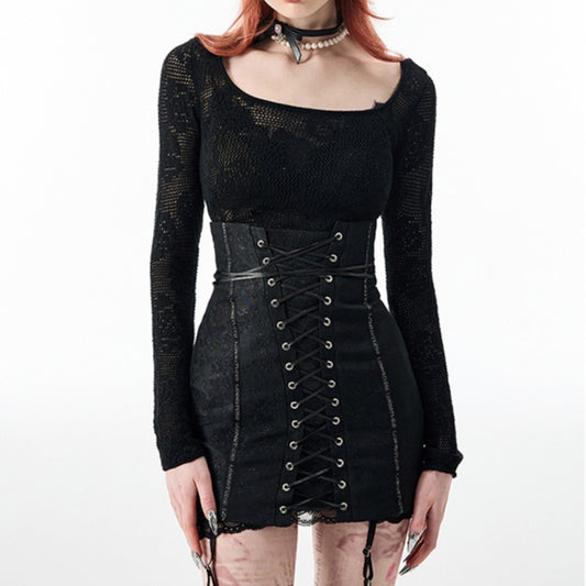 Slim Fitting Strapping Heavy Duty Short Skirt For Women All Products
