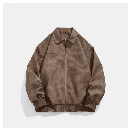 Retro Brown Coat For Women Brown MuddyStock