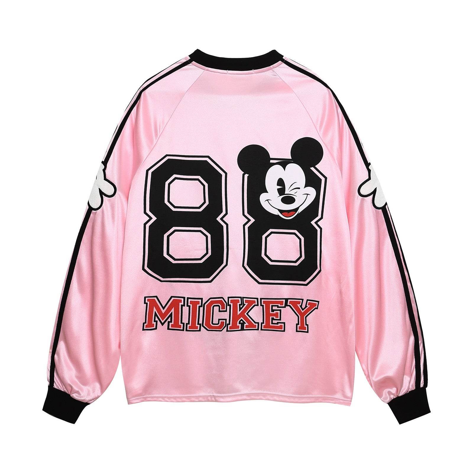 Cartoon Embroidery V-Neck Jersey For Men And Women | MuddyStock Originals MuddyStock