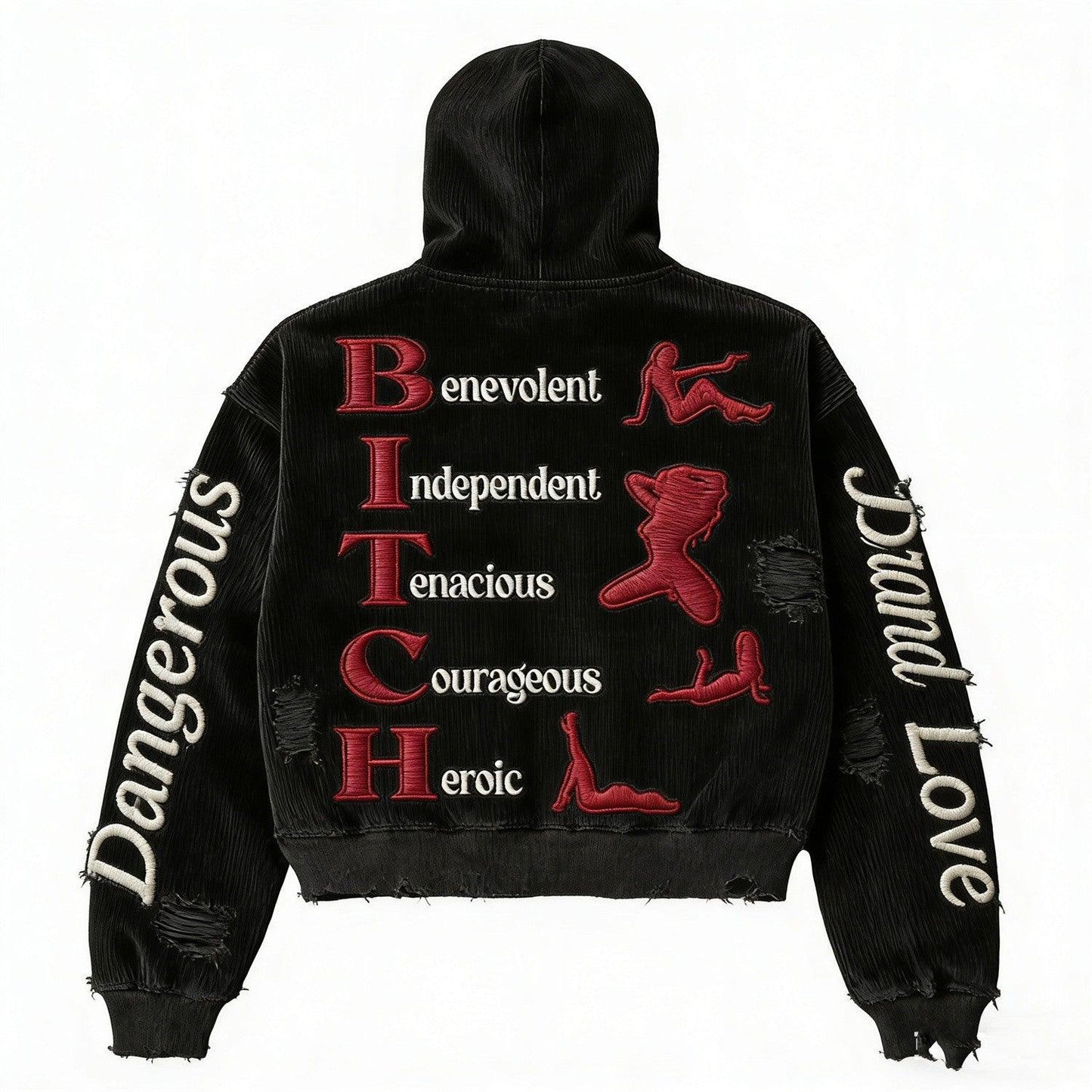 Bold Style Hoodie For Women
