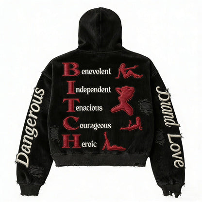 Bold Style Hoodie For Women