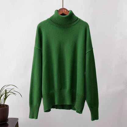 High Neck Sweater For Women | MuddyStock Originals Dark Green MuddyStock