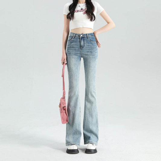 Women's Fashion Slim Gradient Bootcut Pants MuddyStock