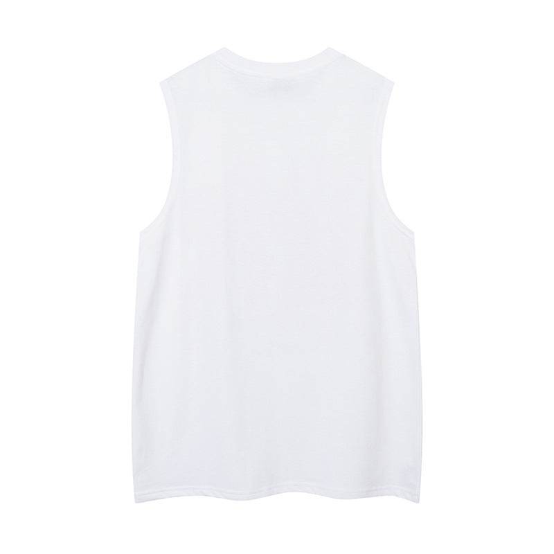 Letter Necklace Round Neck Vest For Men And Women MuddyStock