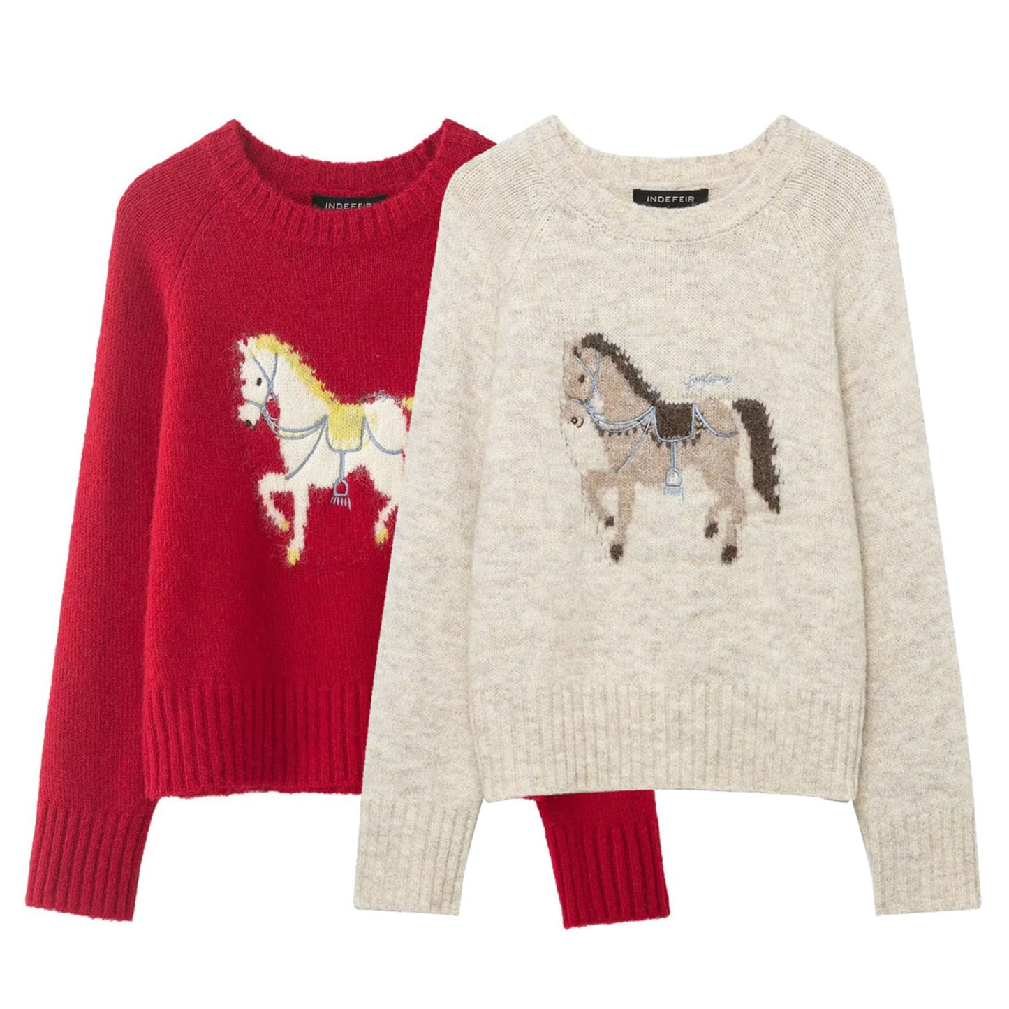 Jacquard Knit Sweater for Women | MuddyStock Originals eprolo