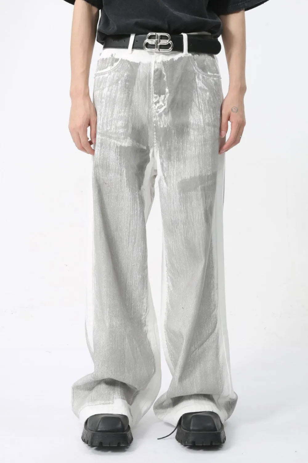 Wide Leg Jeans with Pockets For Men | MuddyStock Originals MuddyStock