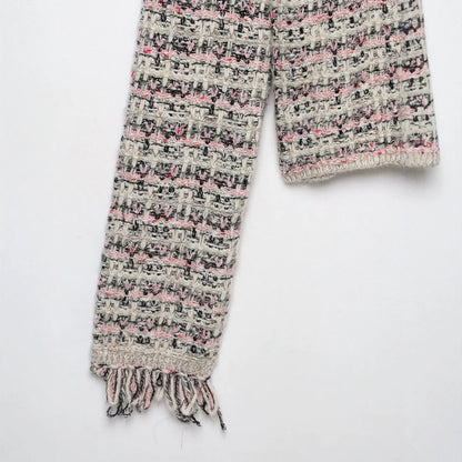 Casual Striped Loose Lapel Knit Cardigan for Women | MuddyStock Originals