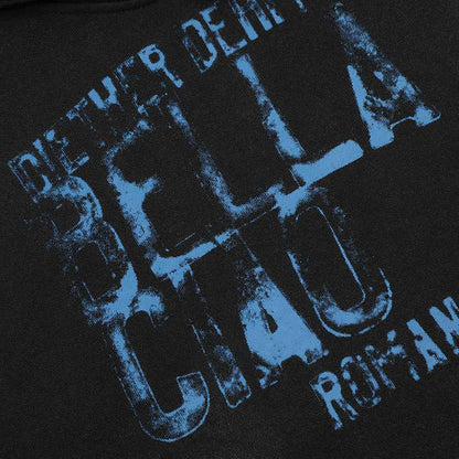 Spray Painting Old Dirty Hoodie For Women null