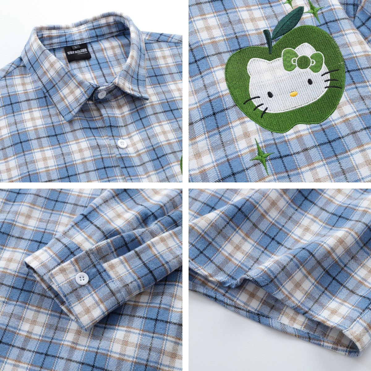 Plaid Long Sleeve Shirt For Women | MuddyStock Originals