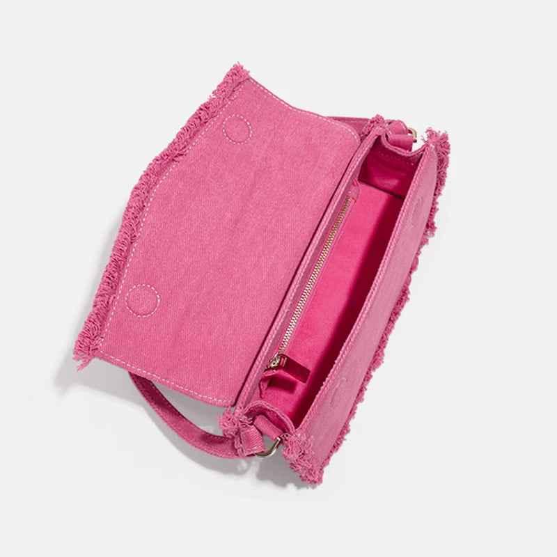 Women's Canvas Underarm Shoulder Bag