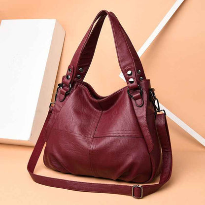 Large capacity shoulder crossbody handbag