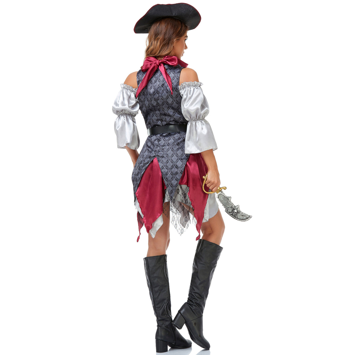 Vintage Caribbean Pirate Costume for Women