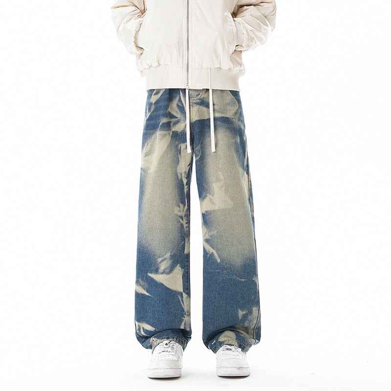 Street Style Camouflage Denim Pants For Men | MuddyStock Originals