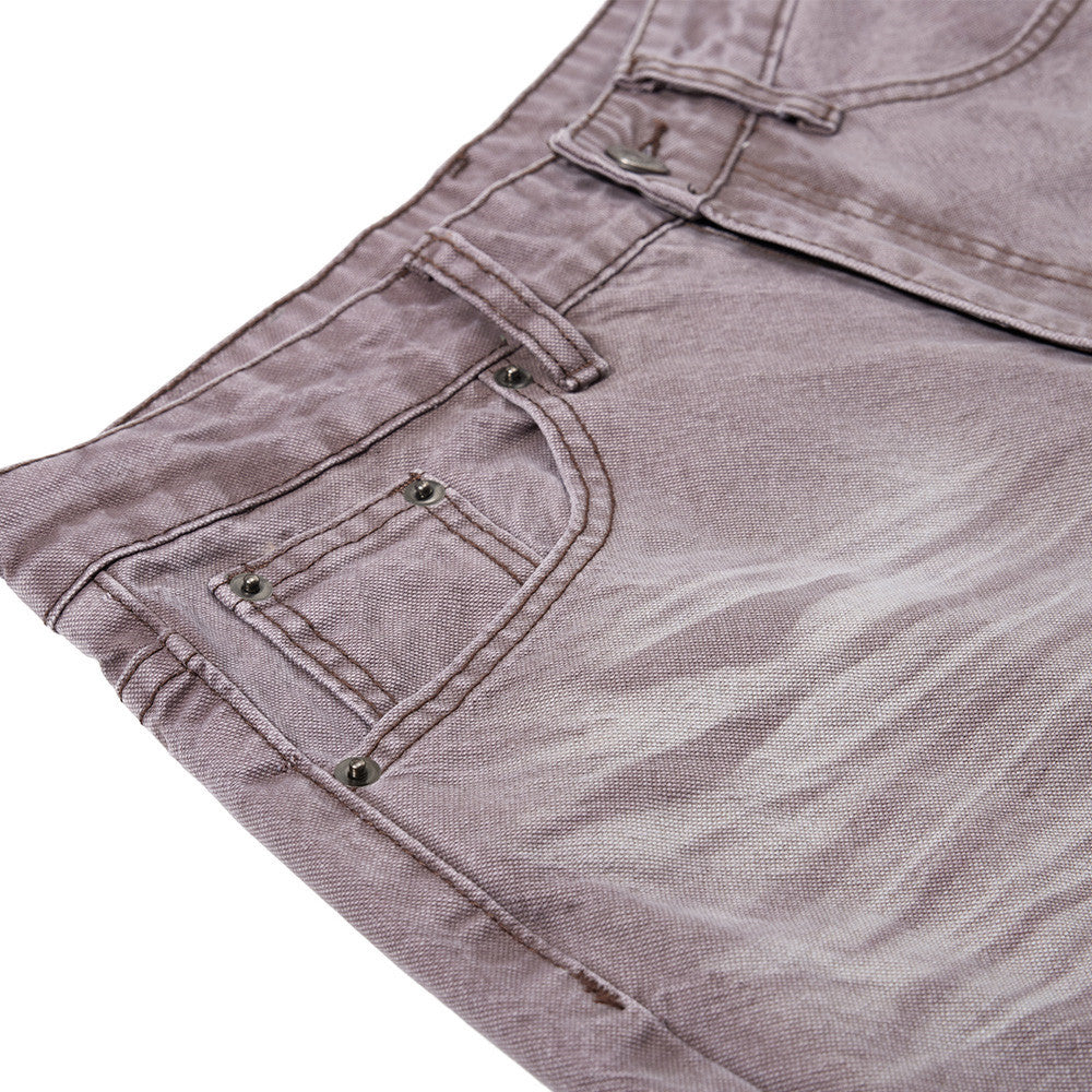 Make old wide leg jeans