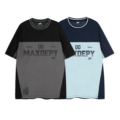 Retro Colorblock Sports Quick-Dry Short-Sleeve T-Shirt for Men and Women | MuddyStock Originals eprolo