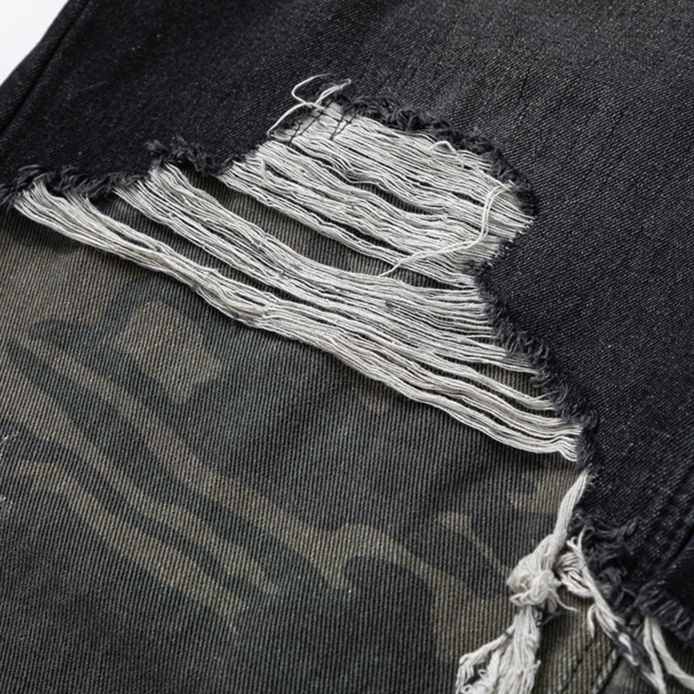 Fake two pairs of jeans for men | MuddyStock Originals