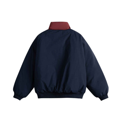 Tape Patchwork Cotton Jacket with Stand-up Collar For Men And Women | MuddyStock Originals MuddyStock