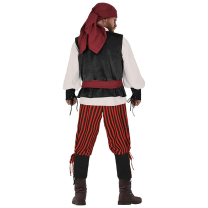Halloween Caribbean Pirate Costume For Men