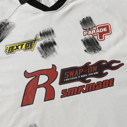 Brush Graffiti Sports Long Sleeve T-shirt For Men | MuddyStock Originals eprolo