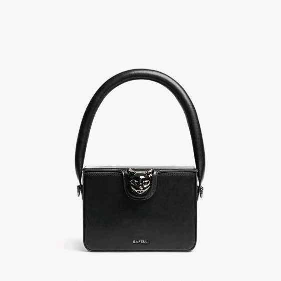 Light Luxury Box Bag For Women Black