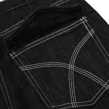 Wide leg jeans men's pants | MuddyStock Originals