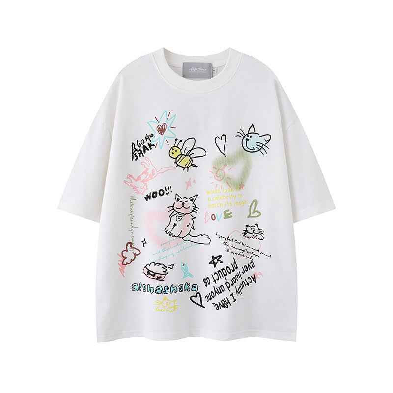 Casual T-shirts for men and women | MuddyStock Originals White MuddyStock