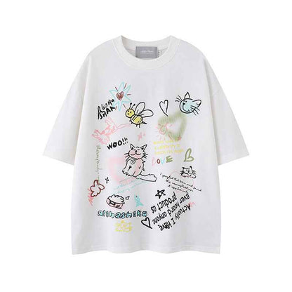 Casual T-shirts for men and women | MuddyStock Originals White MuddyStock