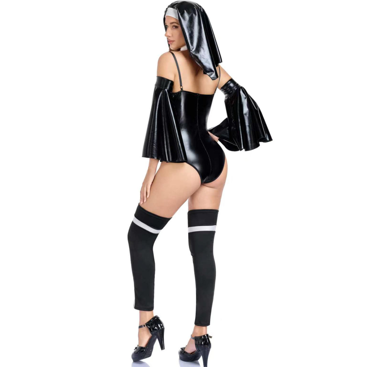 Nun Cosplay Costume For Halloween Party