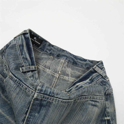 Irregular Ripped Knife Cut Pants For Women | MuddyStock Originals