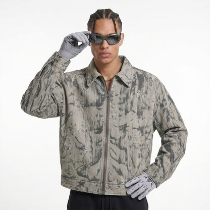 Washed Detroit jacket for men | MuddyStock Originals