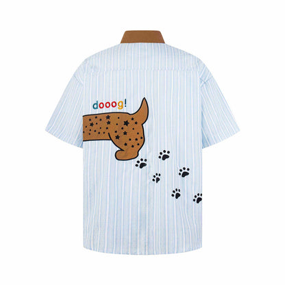 Casual And Relaxed-fit Short Sleeves Shirt For Men