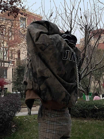 Women's Tie Dye All Match Retro Jacket MuddyStock