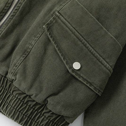 High Collar Warm Cotton-padded Puffer Jacket For Men MuddyStock