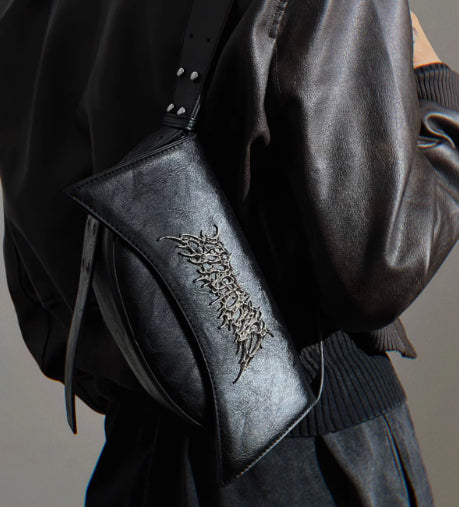 Y2K Thorn Retro Underarm Shoulder Bag For Women