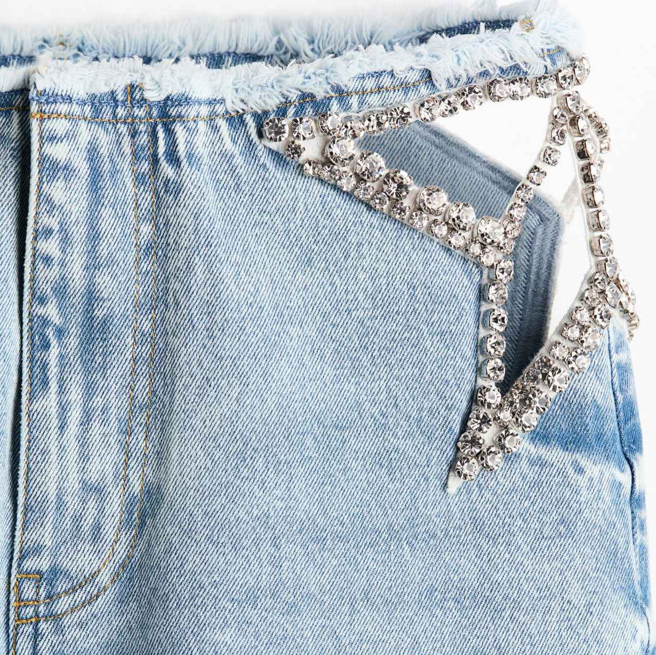 Women's Low-Waist Washed Straight-Leg Jeans