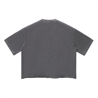 Vintage Wash Boxy T-Shirt For Men And Women | MuddyStock Originals