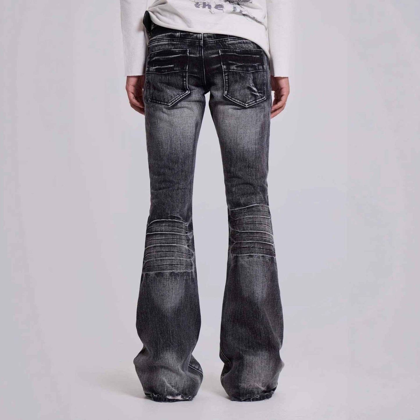 New Slightly Flared Vintage Jeans For Men MuddyStock