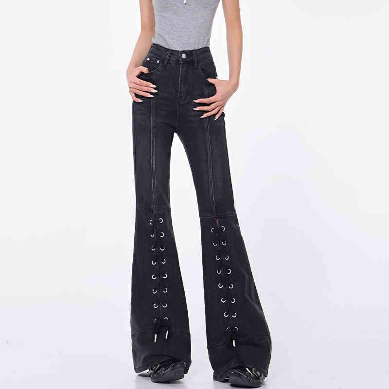 Women's Skinny High Waist Casual Pants Black