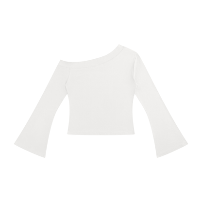 Women's Off-Shoulder Bell Sleeve T-Shirt | MuddyStock Originals