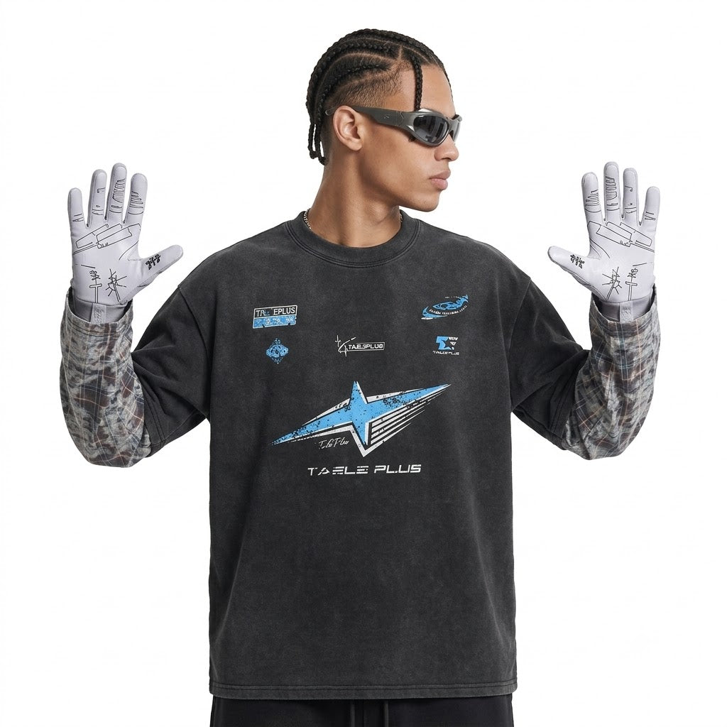 Men's Printed Streetwear T-shirt