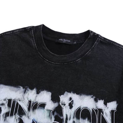 Black Knight Printed Round Neck T-shirt For Men And Women MuddyStock