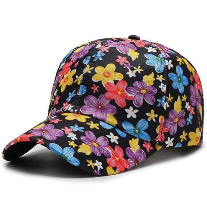 Female Baseball Cap Outdoor Sports And Leisure All-match Sunshade Black adjustable MuddyStock