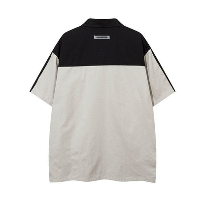 Loose Multicolor Short Sleeve Shirt For Men And Women MuddyStock