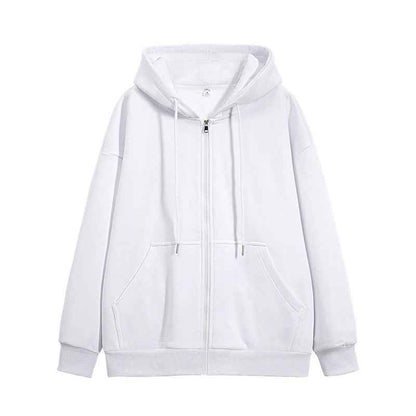 Simple Hoodie For Men And Women White MuddyStock