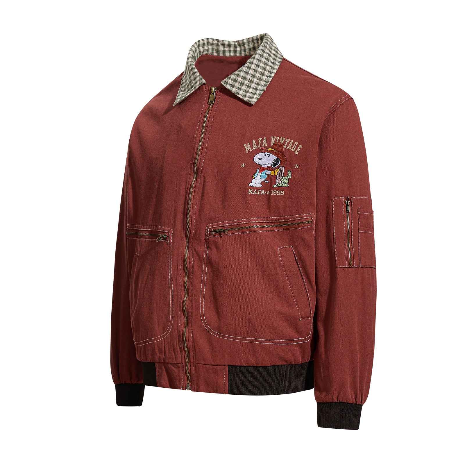 Retro Patchwork Embroidered Jacket For Men | MuddyStock Originals MuddyStock