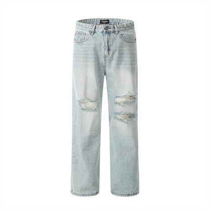 Fashion Knife Ripped Jeans For Men MuddyStock