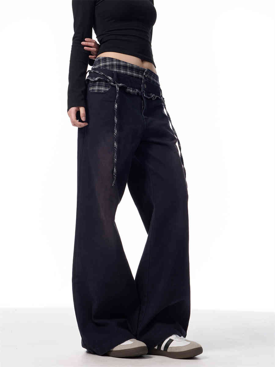 Spring Style American Jeans For Women Blue